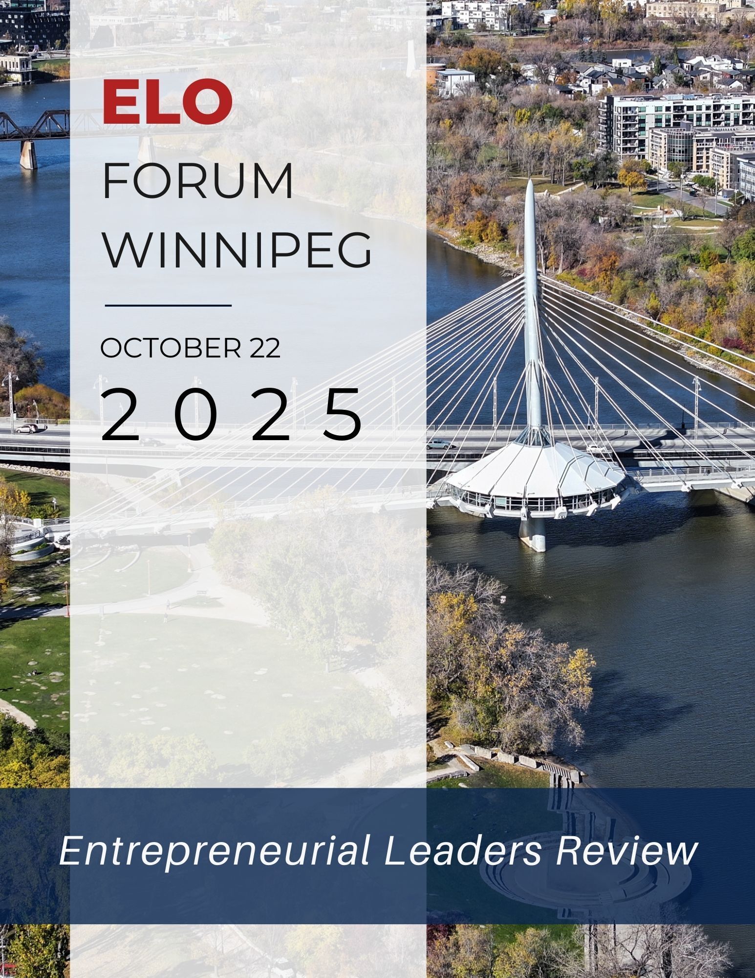 Magazine cover of of the ELO Forum Winnipeg 2025